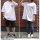 COSPA Mobile Suit Gundam The 08th MS Team Big Silhouette T-shirt /WHITE-XL รูปภาพ 5