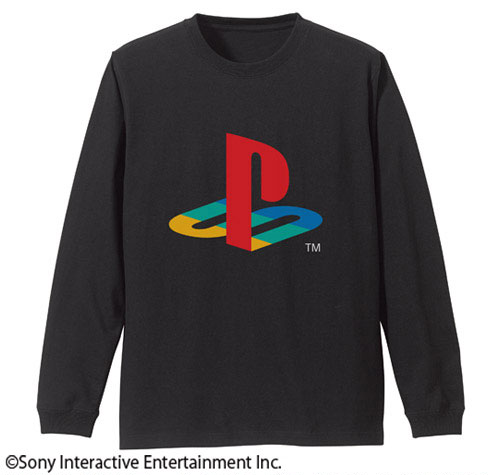 COSPA PlayStation Sleeve Rib Long Sleeve T-shirt 1st Gen. "PlayStation"/BLACK-XL Bild 1