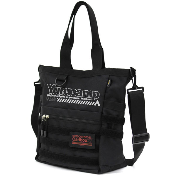COSPA Yuru Camp Functional Tote Bag /BLACK Bild 1