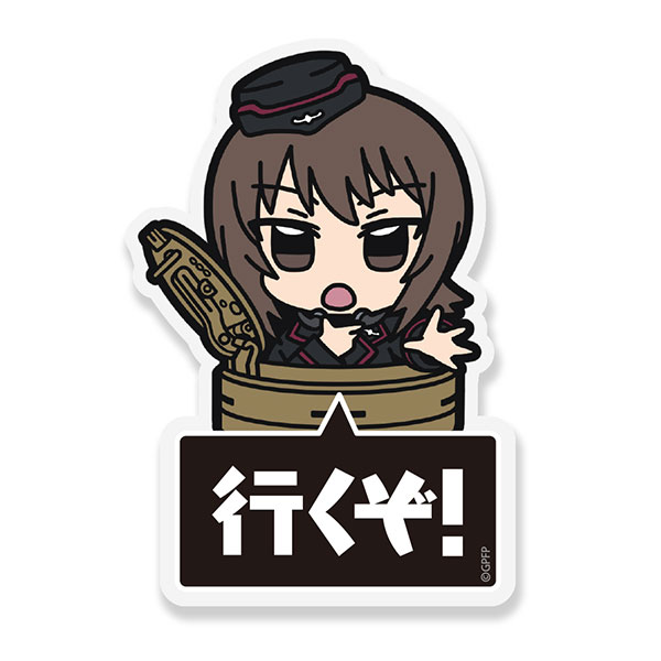 COSPA Girls und Panzer das Finale Maho Nishizumi Acrylic Pyocotte รูปภาพ 1