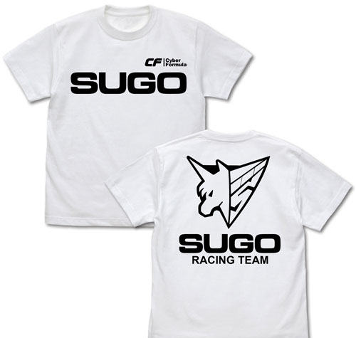 COSPA Future GPX Cyber Formula Sugo Asurada T-shirt /WHITE-S Bild 1