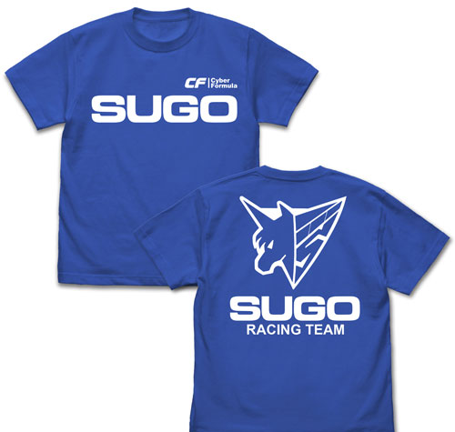 COSPA Future GPX Cyber Formula Sugo Asurada T-shirt /ROYAL BLUE-S