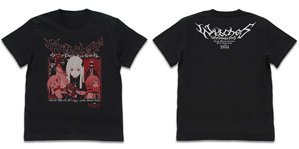 COSPA Re:ZERO -Starting Life in Another World- Witches of Sin T-shirt /BLACK-L