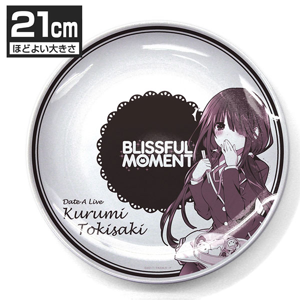COSPA Date A Live IV Kurumi Tokisaki 21cm Meal Plate Blissful Time Ver. Bild 1