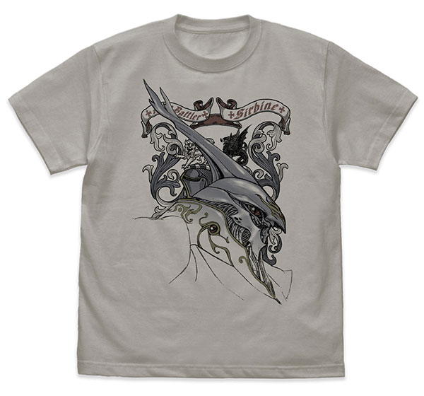 COSPA Aura Battler Dunbine Sirbine T-shirt Renewal Ver./LIGHT GRAY-M image 1