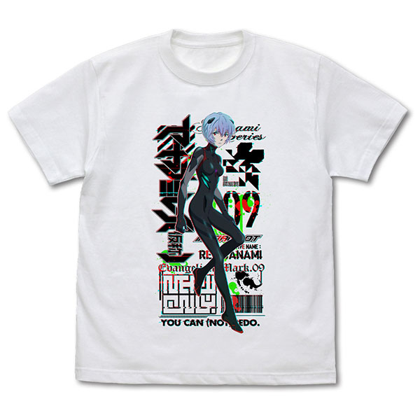 COSPA EVANGELION Rei Ayanami [Tentative Name] Full Color T-shirt /WHITE-M