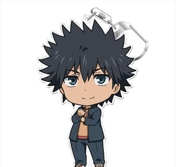 Azu Maker Toaru Majutsu no Index III PuniColle! Keychain (w/Stand) Touma Kamijo Bild 1