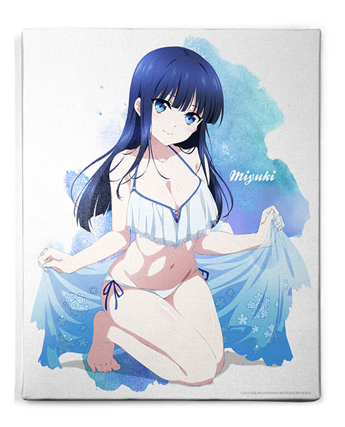COSPA Mahouka Koukou no Rettousei Visitor Arc Miyuki Shiba F6 Canvas Art