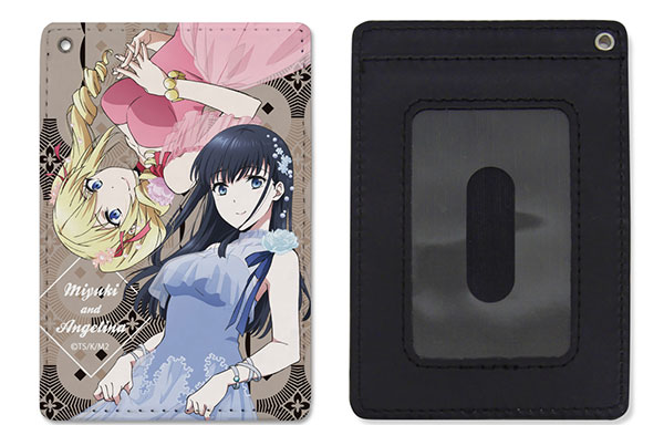 COSPA Mahouka Koukou no Rettousei Visitor Arc Miyuki & Lina Full Color Pass Case รูปภาพ 1
