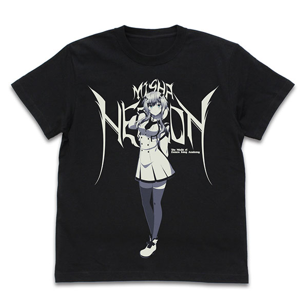 COSPA The Misfit of Demon King Academy Misha Necron T-shirt /BLACK-XL imagen 1