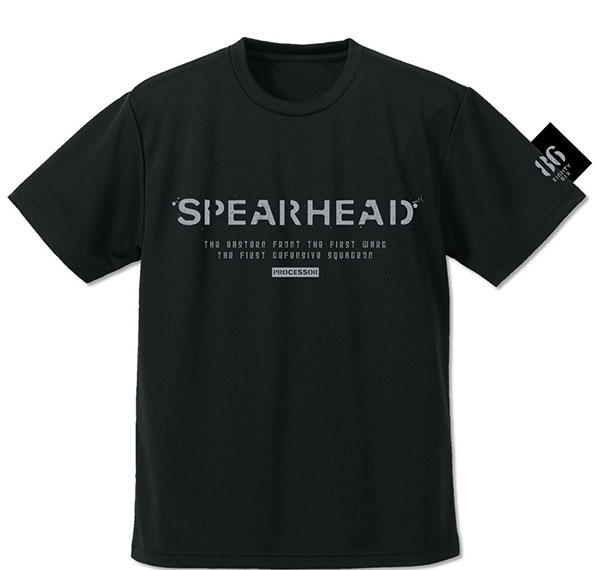 COSPA 86 -Eighty Six- Spearhead Squad Dry T-shirt /BLACK-L รูปภาพ 1