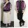 COSPA Demon Slayer: Kimetsu no Yaiba Shinobu Kocho Sukajan Jacket /XL image 3