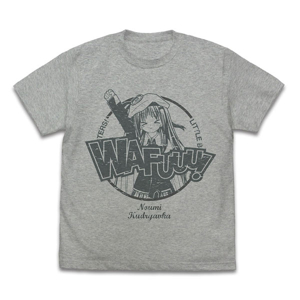 COSPA Little Busters! Wahoo! Kudryavka T-shirt /MIX GRAY-M 圖片 1