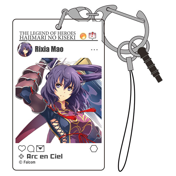 COSPA The Legend of Heroes: Hajimari no Kiseki Rixia Mao SNS Style Acrylic Keychain Bild 1