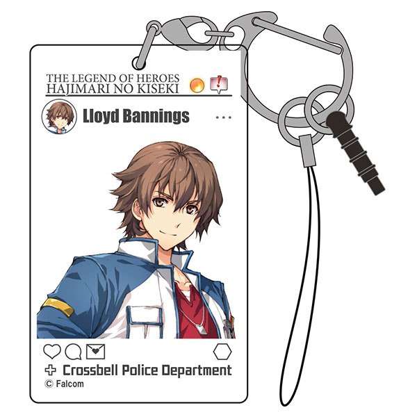 COSPA The Legend of Heroes: Hajimari no Kiseki Lloyd Bannings SNS Style Acrylic Keychain