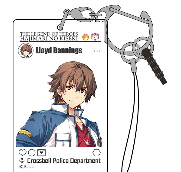 COSPA The Legend of Heroes: Hajimari no Kiseki Lloyd Bannings SNS Style Acrylic Keychain Bild 1