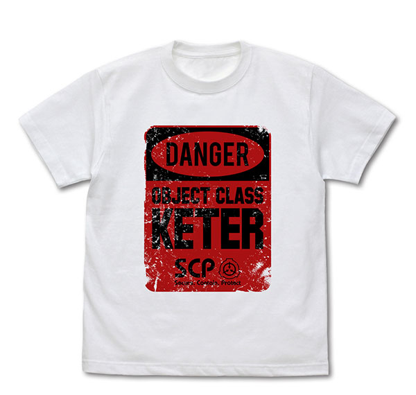 COSPA SCP Foundation KETER T-shirt /WHITE-S รูปภาพ 1