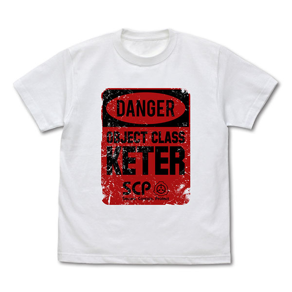COSPA SCP Foundation KETER T-shirt /WHITE-M