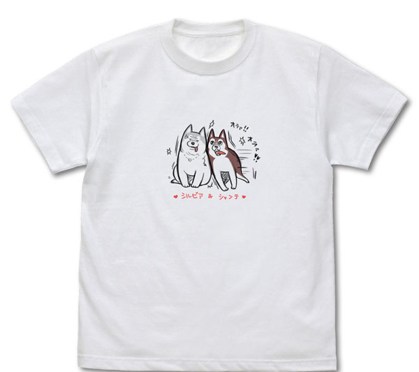 COSPA Hamaji Silvia & Chanter's Graffiti T-shirt /WHITE-S Bild 1