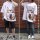 COSPA Hamaji Chanter Big Silhouette T-shirt /WHITE-L รูปภาพ 2