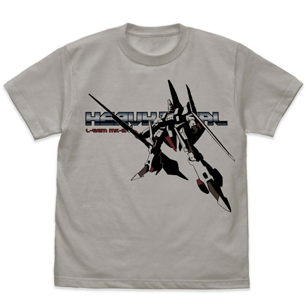 COSPA Heavy Metal L-Gaim - L-Gaim Mk-II T-shirt /LIGHT GRAY-XL image 1