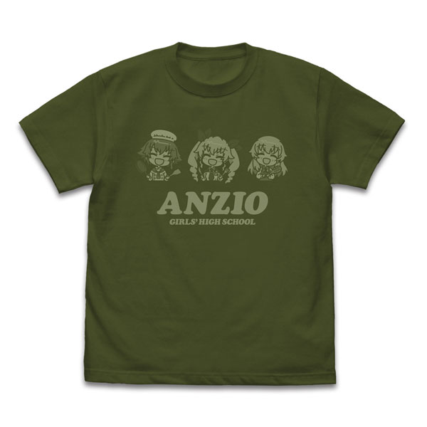 COSPA Girls und Panzer das Finale Anzio High School T-shirt /MOSS-L