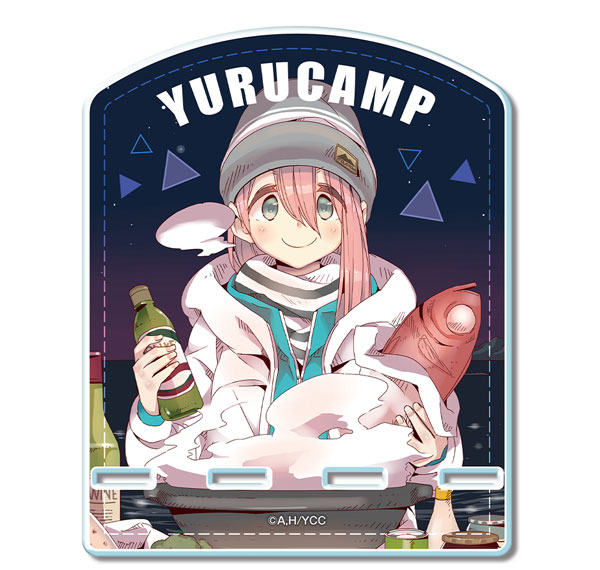 License Agent Yuru Camp Acrylic Smartphone Stand Design 01 (Nadeshiko Kagamihara /A) รูปภาพ 1