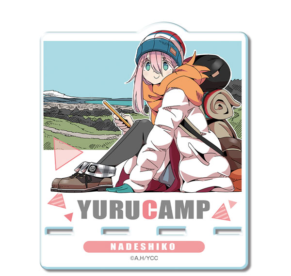 License Agent Yuru Camp Acrylic Smartphone Stand Design 02 (Nadeshiko Kagamihara /B) รูปภาพ 1