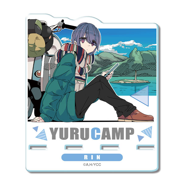License Agent Yuru Camp Acrylic Smartphone Stand Design 03 (Rin Shima) รูปภาพ 1