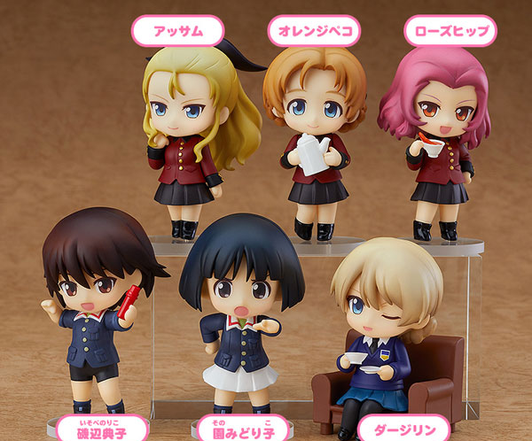 Good Smile Company Nendoroid Petite Girls und Panzer das Finale 03 All 6 Normal Types Set 이미지 1