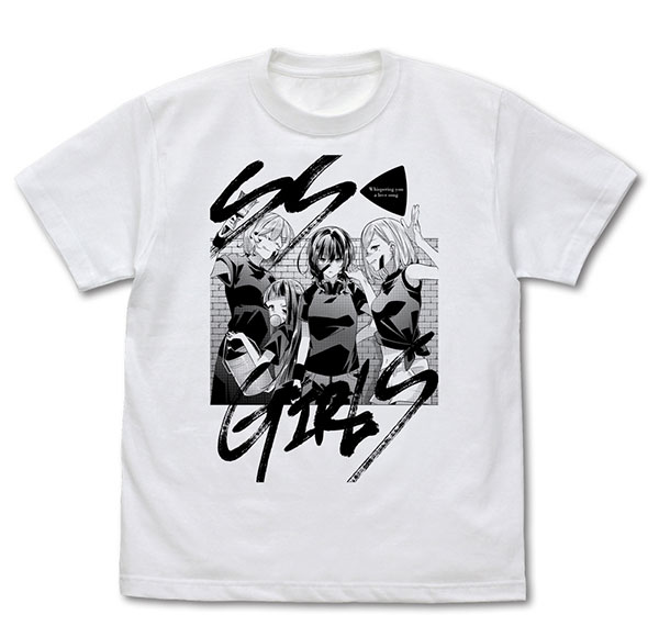 COSPA Sasayaku you ni Koi o Utau SS GIRLS T-shirt /WHITE-S รูปภาพ 1