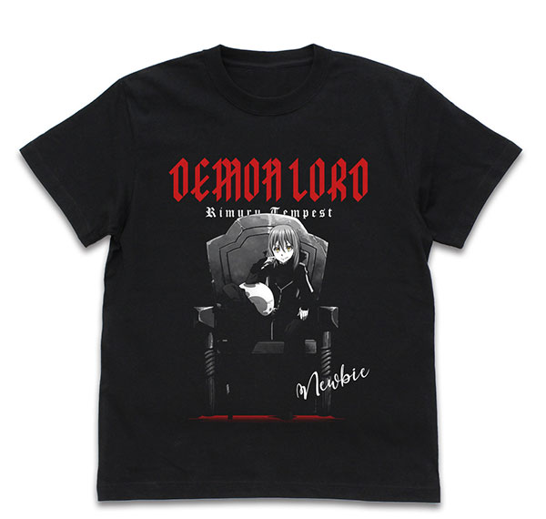 COSPA That Time I Got Reincarnated as a Slime Demon Lord, Rimuru T-shirt /BLACK-S Bild 1
