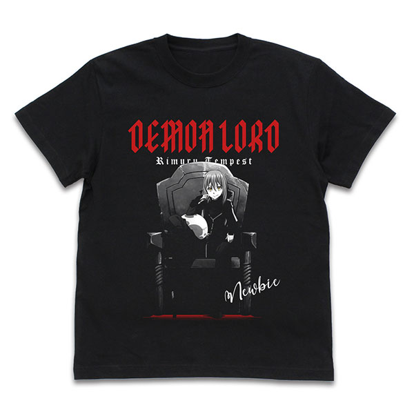 COSPA That Time I Got Reincarnated as a Slime Demon Lord, Rimuru T-shirt /BLACK-M 圖片 1