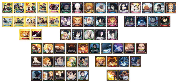 Ensky Demon Slayer: Kimetsu no Yaiba Sticker Retsuden 2 20Pack BOX