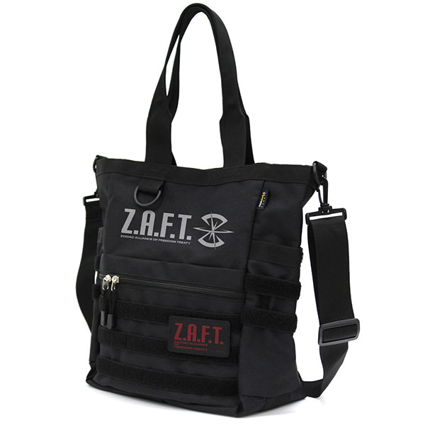 COSPA Mobile Suit Gundam SEED Z.A.F.T. Functional Tote Bag /BLACK image 1