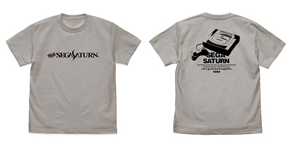 COSPA Sega Saturn Hard T-shirt /LIGHT GRAY-M
