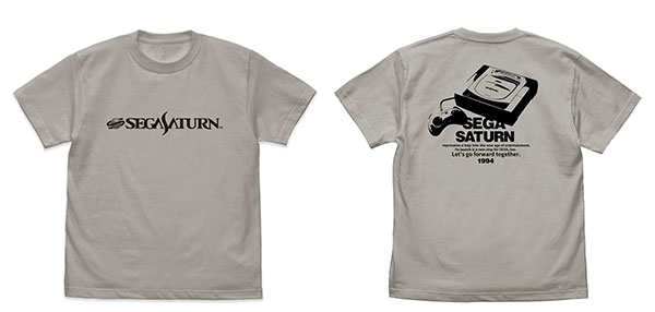 COSPA Sega Saturn Hard T-shirt /LIGHT GRAY-L รูปภาพ 1