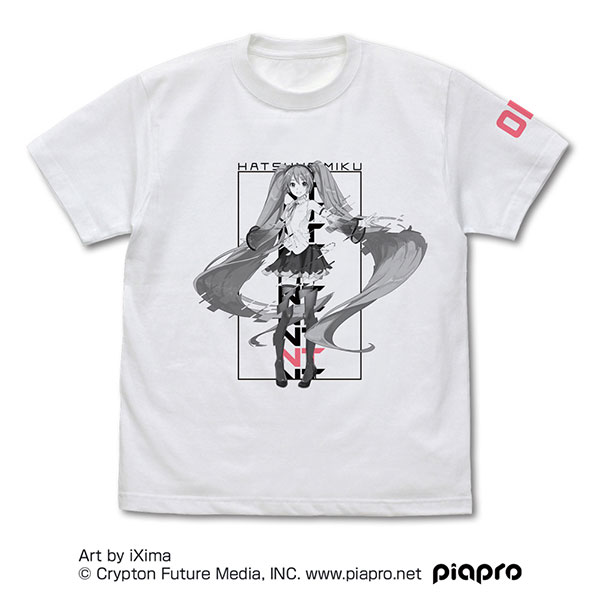 COSPA Hatsune Miku NT T-shirt /WHITE-XL
