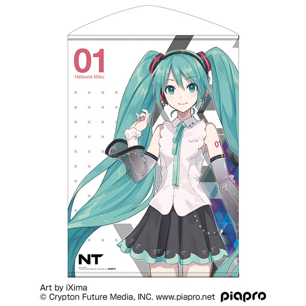 COSPA Hatsune Miku NT B2 Wall Scroll gambar 1