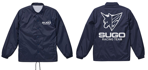 COSPA Future GPX Cyber Formula Sugo Asurada Coach Jacket /NAVY-XL