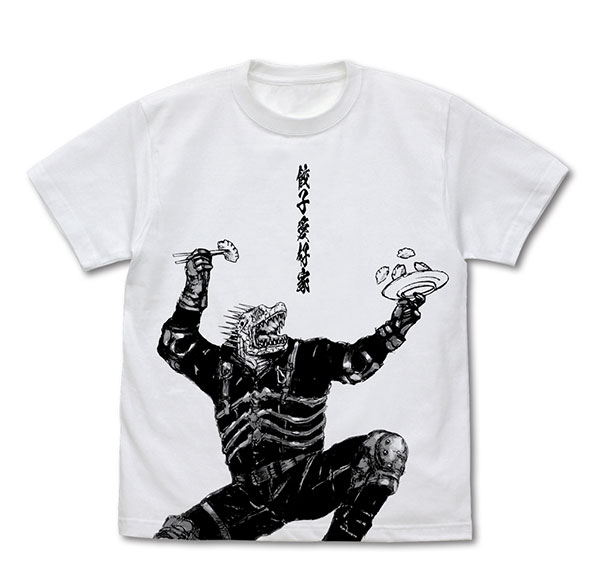 COSPA Dorohedoro Gyoza Lover, Kaiman All Print T-shirt /WHITE-M รูปภาพ 1
