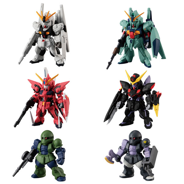 Bandai FW GUNDAM CONVERGE #21 Set of All 6 Types