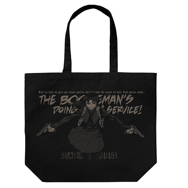 COSPA Black Lagoon The Boogieman's Doing From Service Large Tote Bag /BLACK