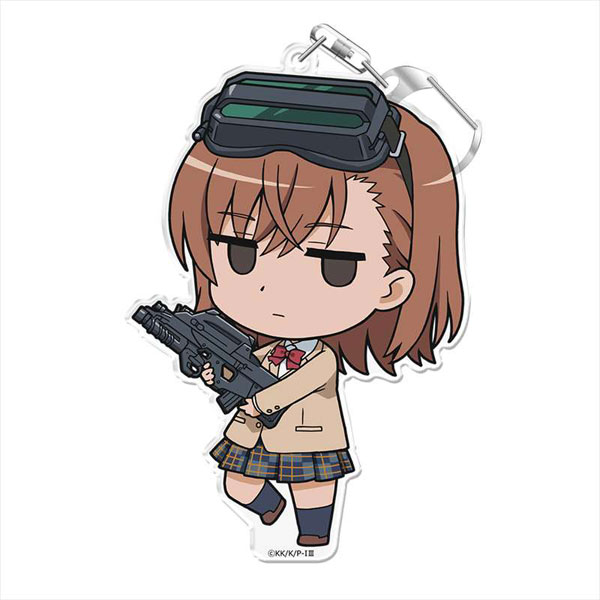 Azu Maker Toaru Majutsu no Index III Punicolle! Keychain (w/Stand) Misaka Sisters