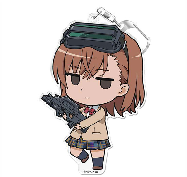 Azu Maker Toaru Majutsu no Index III Punicolle! Keychain (w/Stand) Misaka Sisters รูปภาพ 1