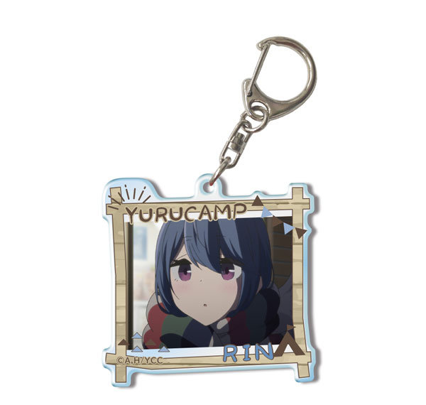 License Agent Yuru Camp Acrylic Keychain Design 03 (Rin Shima /A) รูปภาพ 1