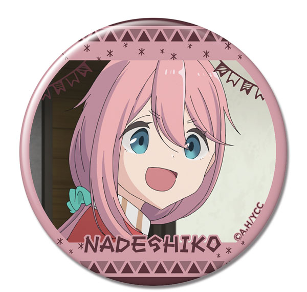 License Agent Yuru Camp Tin Badge Ver.2 Design 03 (Nadeshiko Kagamihara /C) รูปภาพ 1