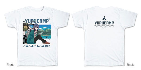 License Agent Yuru Camp T-shirt L Size Design 02 (Rin Shima) รูปภาพ 1