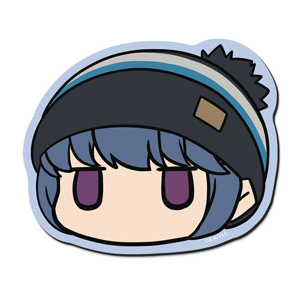 License Agent Yuru Camp Rubber Mouse Pad Ver.3 Design 02 (Rin Shima) Bild 1