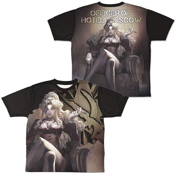 COSPA Black Lagoon Balalaika Double-sided Full Graphic T-shirt /L